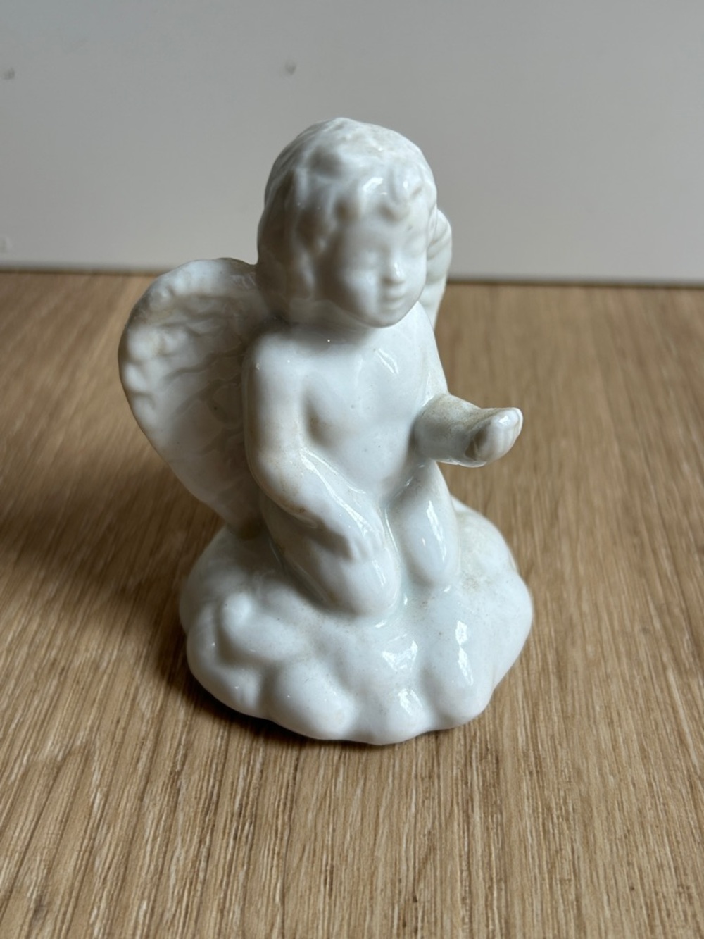 White Ceramic Angel Figurine